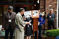 開会セレモニー(囲碁紙芝居)